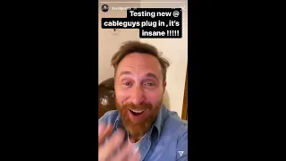 WTF! David Guetta REACTS to Cableguys new VST plugin #shorts