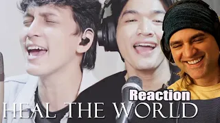 Heal the World Dimas Senopati Reaction - Michael Jackson |  ft Tenggo Wicaksono