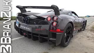 Pagani Huayra BC - Start Up, Revving, Accelerations