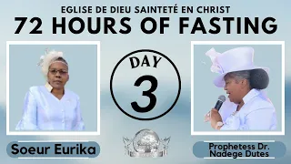 EGLISE DE DIEU SAINTETÉ EN CHRIST | 72 Hours of Fasting and Prayer | Day 3 | 5.31.23 | Pt.2
