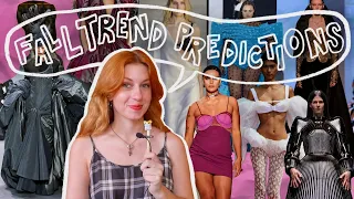 My Fall 2023 Trend Predictions | based on the runway