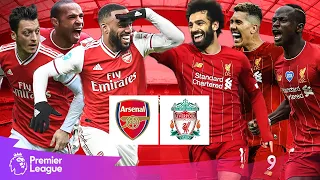 Arsenal vs Liverpool | Classic Premier League Goals | Lacazette, Salah, Mane