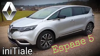 Купил Renault Espace5 1.6 dCi INITIALE PARIS 2018г после Гранд Сценик4. Проблемы и достоинства.