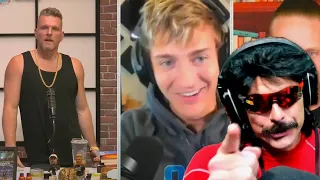 DrDisrespect reacts to Ninja Faking Story about Him on Podcast!