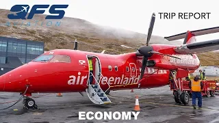 TRIP REPORT | Air Greenland - Dash 8 200 - Nuuk (GOH) to Kangerlussuaq (SFJ) | Economy