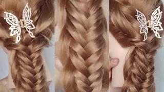 peinados lindos #trenzas #hairstyle