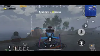 Flying helicopter in PUGB mobile Spawn Island !!