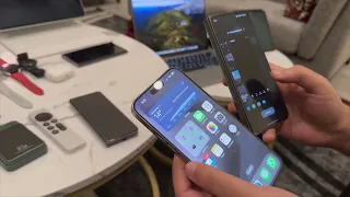 Multitasking - Oneplus Open Fold vs iPhone 15 pro max