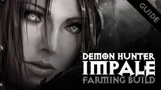 Diablo 3 - DEMON HUNTER SHADOW'S MANTLE: IMPALE (HOW TO FARM GOLD FAST) - SEASON 10  - PWilhelm
