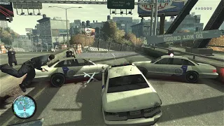 GTA IV - My HARDEST police chase EVER