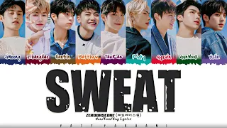 ZEROBASEONE (제로베이스원) - 'SWEAT' Lyrics [Color Coded_Han_Rom_Eng]