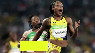 Elaine Thompson wins the 100m Finals at Olympics! Clean sweep-Gold, Silver & Bronze for Jamaica!