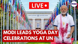 PM Modi LIVE From United Nations | Modi Leads 9th International Yoga Day Celebrations In New York