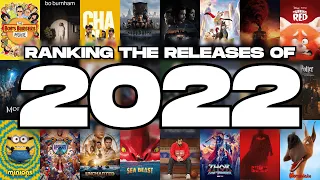RANKING the MOVIES of 2022