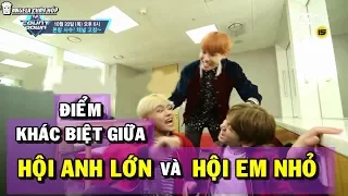 [BTS Funny moments #66] Điểm khác biệt giữa Hội anh lớn và Hội em út =)))