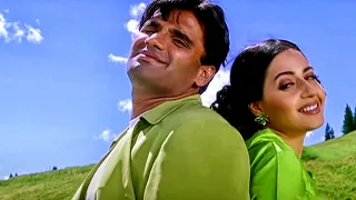 बाँट रहा था जब खुदा (बड़े दिलवाला) | Sunil Shetty, Priya Gill | Udit Narayan, Alka Yagnik, Shankar