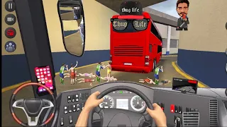 Europe Bus Accident 🚍🙋 Bus Simulator : Ultimate Multiplayer! Bus Wheels Games Android
