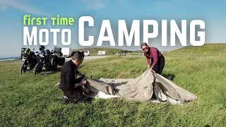 First Moto Camping Adventure | Will we like this kind of travelling?