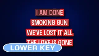 Christina Aguilera - You Lost Me | Karaoke Lower Key