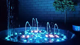 Homemade Dancing Fountain V3 Test "Sailing" (4k 60FPS)