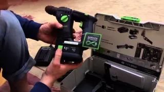 Аккумуляторный перфоратор festool BHC 18 Li 5,2-plus #festool #hammerdrill