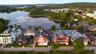 Bansin Defilee - Usedom by drone