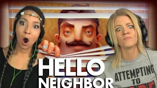 LETS GET CREEPY!! | Girls PLAY | Hello Neighbor Pre-Alpha