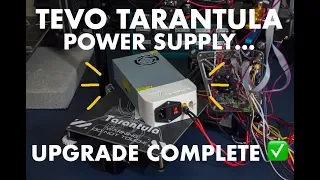 Why you need to upgrade and improve the 3D Printer Tevo Tarantula's power supply