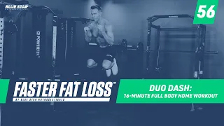 Duo Dash: 16-Minute Full Body Home Workout Challenge Ft. Rob Riches | Faster Fat Loss™