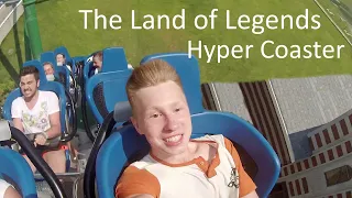 Турция.Белек.Тематический Парк Легенд.Горка Hyper Coaster.The land of Legends