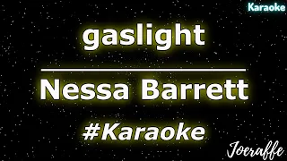 Nessa Barrett - gaslight (Karaoke)