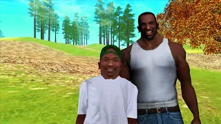 GTA San Andreas Loquendo - CJ y CJ Jr pasan un dia de Padre e Hijo