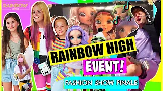 RAINBOW HIGH EVENT 🌈 Winter Break Fashion Show Puppen, Runway, Influencer Open Air Kino Stuttgart