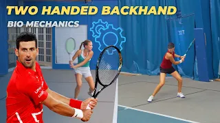 The Biomechanics Of The Two Handed Backhand