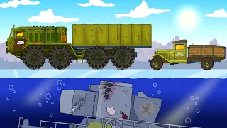 Breakthrough operation - Cartoons about tanks
