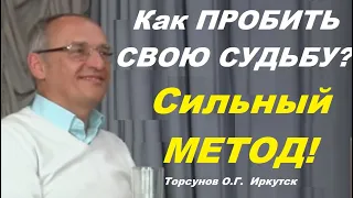 Как пробить свою судьбу. Сильный метод. Учимся жить. Торсунов О.Г.