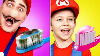 Awesome Super Mario Parenting Hacks! Creative Hacks And Gadgets by Gotcha! Viral