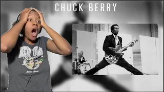 *First Time Hearing* Chuck Berry- Johnny B. Goode Live 1958|REACTION!! #roadto10k #reaction