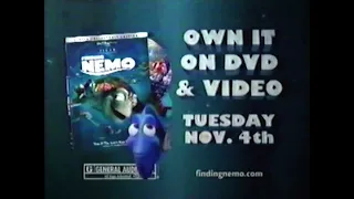 Disney's Finding Nemo DVD & VHS Release Ad #1 (2003)