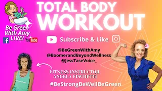 Total Body Workout Beginners to Advanced Angela Fischetti