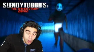 A GIANT TELETUBBY IS CHASING ME IN A HAUNTED HOSPITAL!!! - Slendytubbies: The Other Story (Demo)