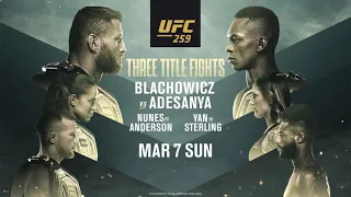 РАЗБОР ТУРНИРА UFC 259: Блахович vs. Адесанья