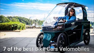 7 of the best Bike Cars Velomobiles - E- BIKE Velomobile aims to get people out of their cars