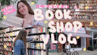 come book shopping with me in london 📚 bookstore vlog & haul