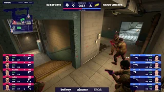 s1mple pistol round ACE vs G2 [ BLAST Premier Spring 2020 Europe Finals ]