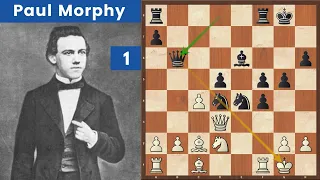 Mac Connel  vs Morphy | L' Affogato alla Morphy! | Partite Commentate di Scacchi : Paul Morphy