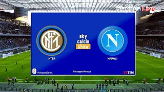 PES 2020 - Inter vs Napoli - Full Match & Goals - Gameplay PC