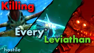 Killing Every HOSTILE Leviathan On The Map!