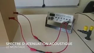 Atténuation acoustique - Le montage
