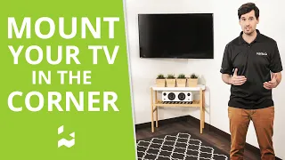 How to Mount Your TV in a Corner | Kanto Solutions